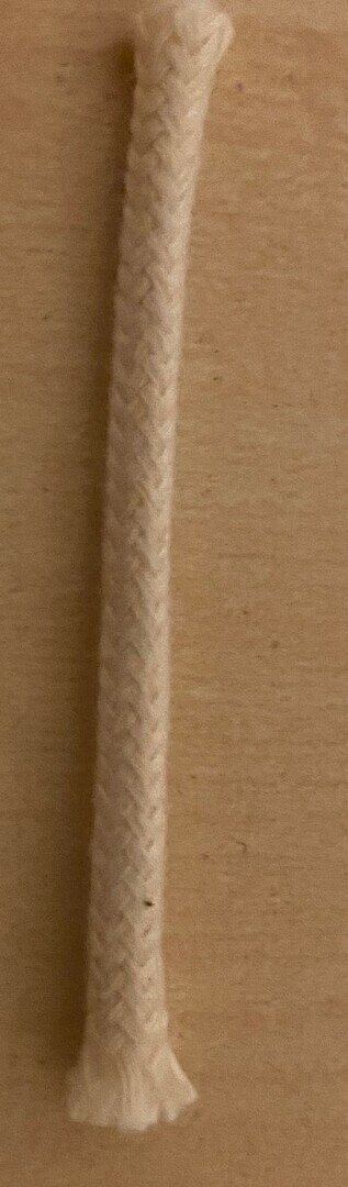 Glasfaserdocht 4 mm Durchmesser für den Wohnraum
